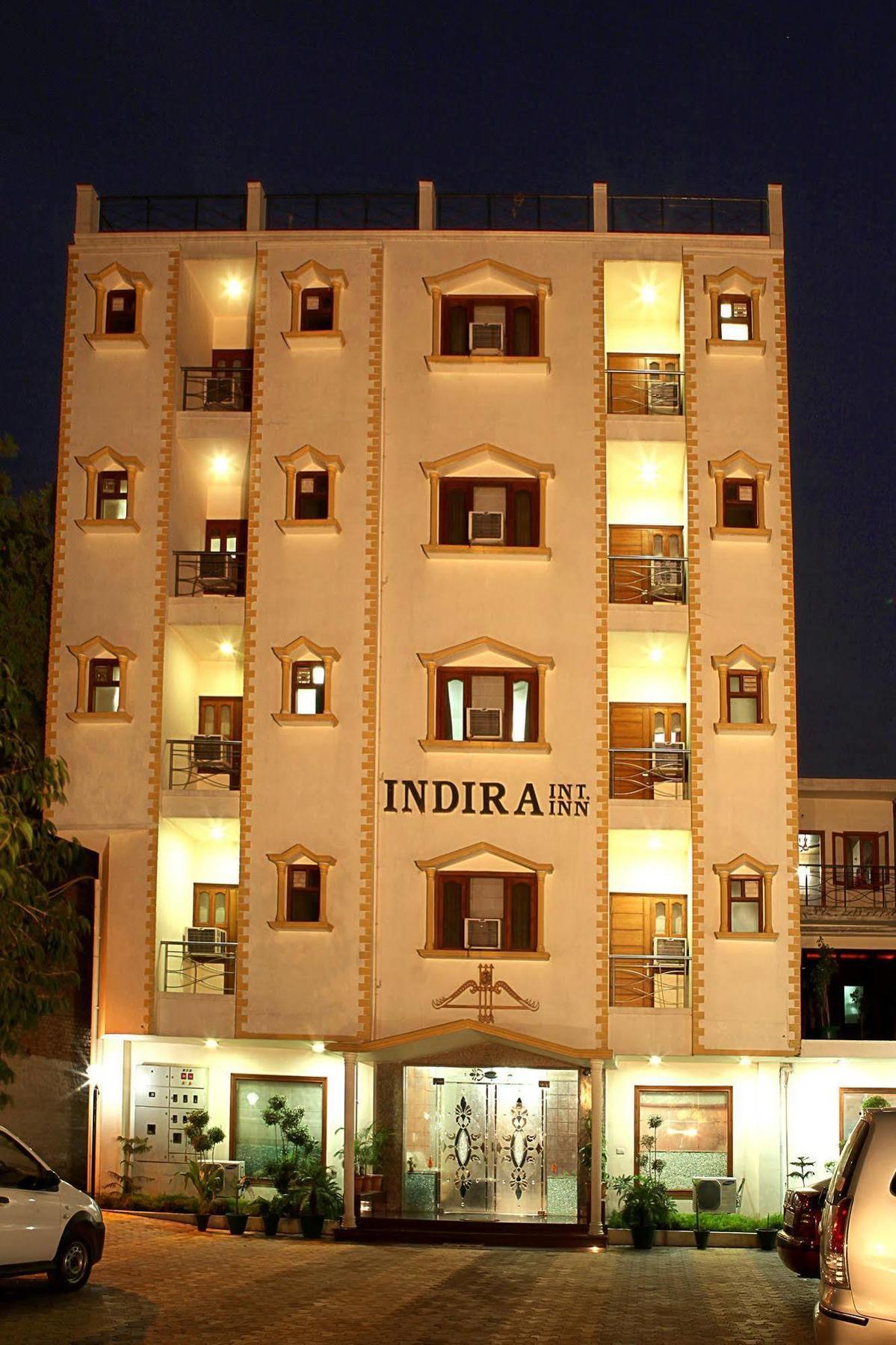 Indira International Inn New Delhi Exteriör bild
